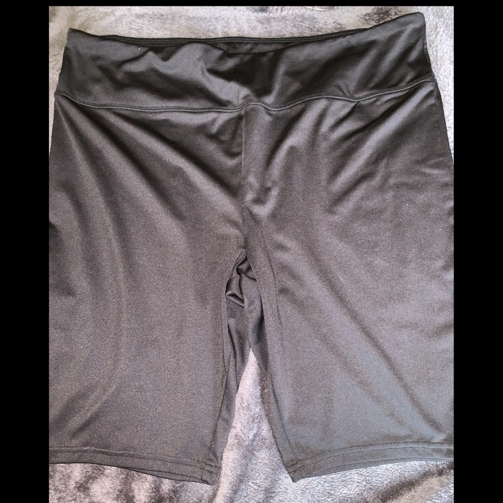 High waist Wild Fable black shine biker shorts XXL